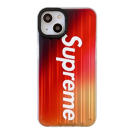 スーツケース式 iPhone 14 plus スマホケース Supreme