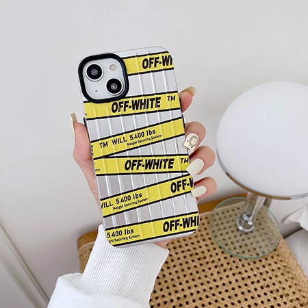 アイフォーン 14 off white オフホワイト カバー 