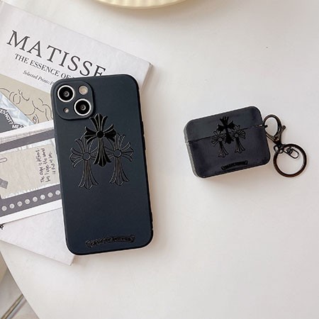 Airpods chrome hearts スマホケース 