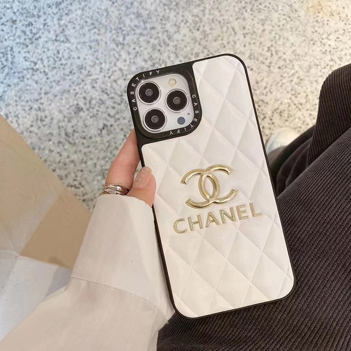 Chanel アイフォーン14promax レザー 保護ケース
