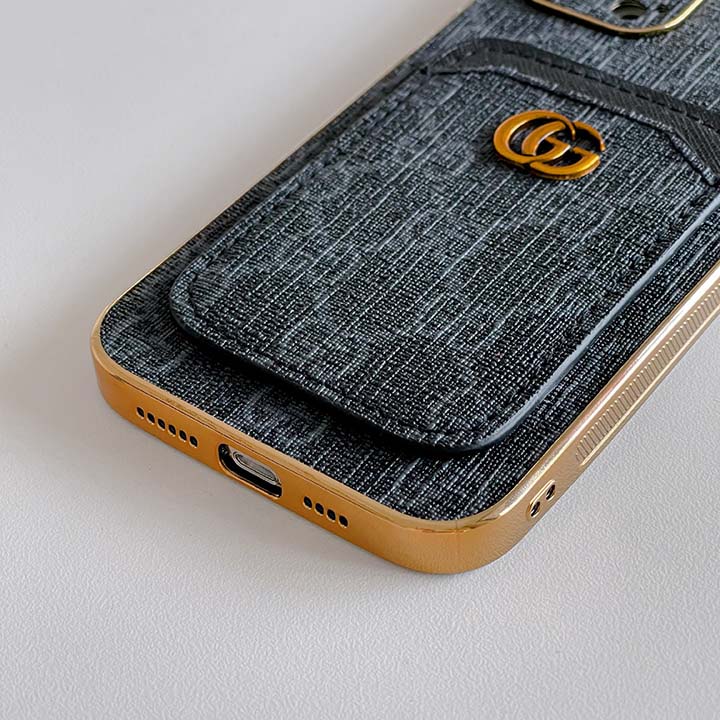 レザー 保護ケース iPhone 14 plus GG