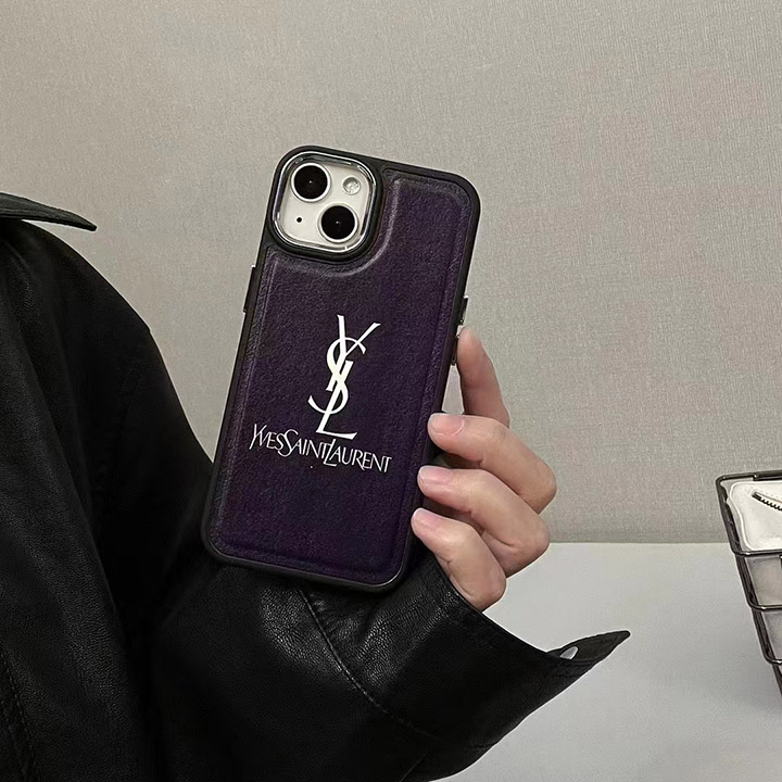 ysl iphone14 plus携帯ケースレザー