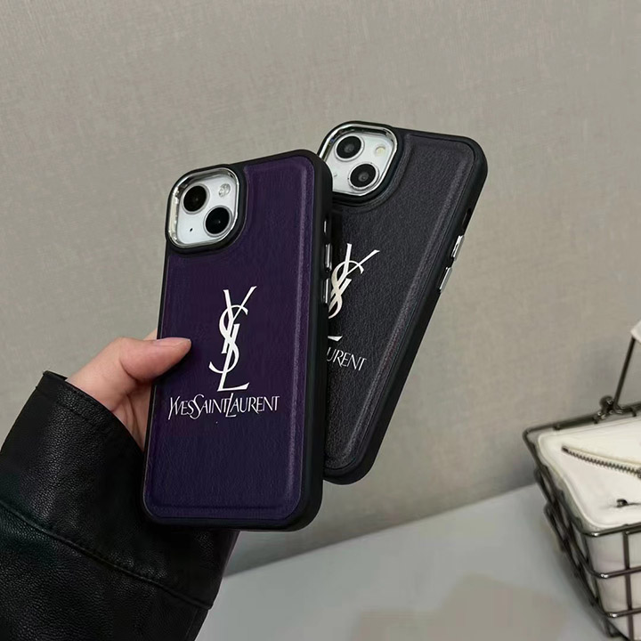 レザー iPhone 14 携帯ケース ysl