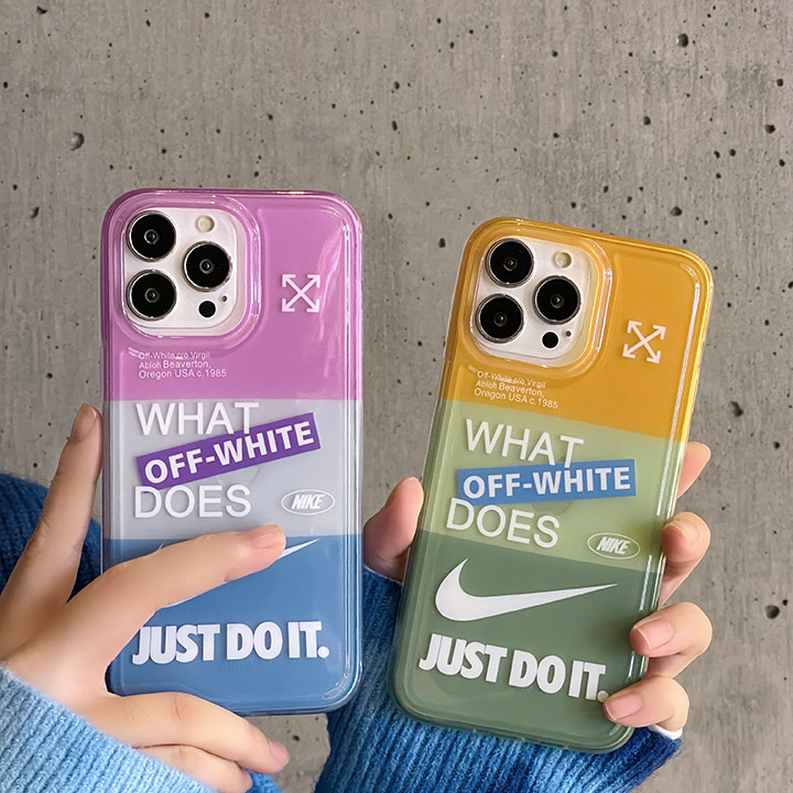 オシャレ保護ケースOffWhite iPhone 14 Pro