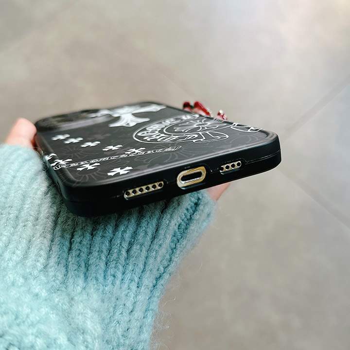 ハイブランド カバー iphone 15プラス クロームハーツ chrome hearts 