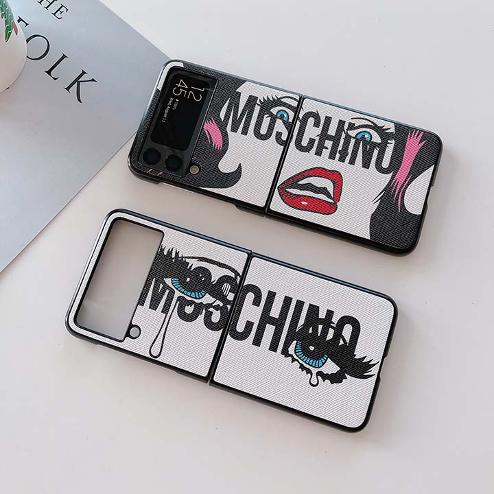 ギャラクシー ZFold4 moschino モスキーノ 携帯ケース 