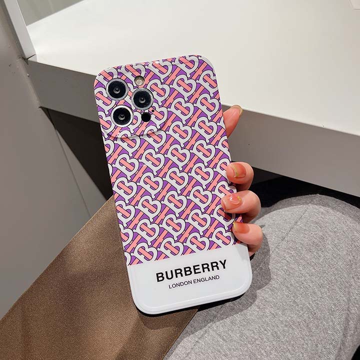 Burberry iphonex/xs ブランド字母プリント スマホケース