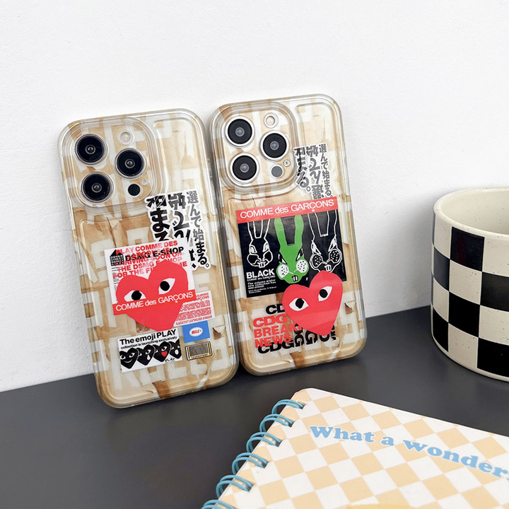 アイフォン15 ultra スマホケース comme des garçons 