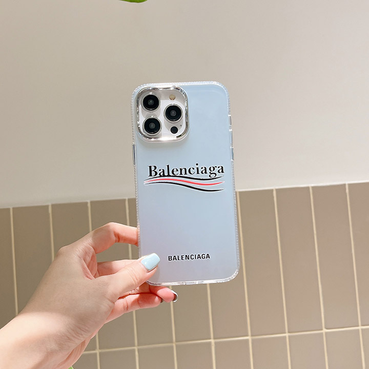 ハイブランド balenciaga風 アイフォン 15plus ケース 